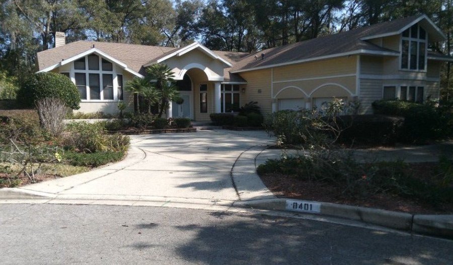Curb appeal landscaping project